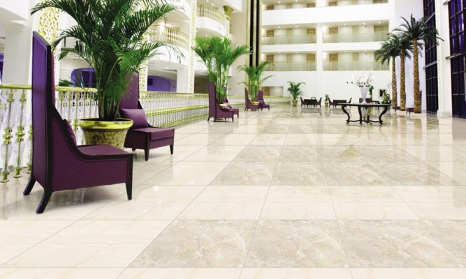 Phối cảnh Gạch Đồng Tâm 6060 MEKONG001