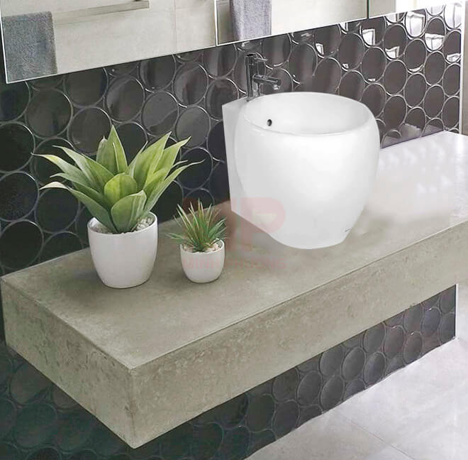 Phối Ảnh Bệ Rửa LaVaBo ToTo Đặt Bàn LT368C