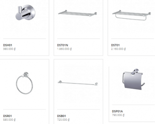 Hình ảnh Bộ Phụ Kiện TOTO SERIES01