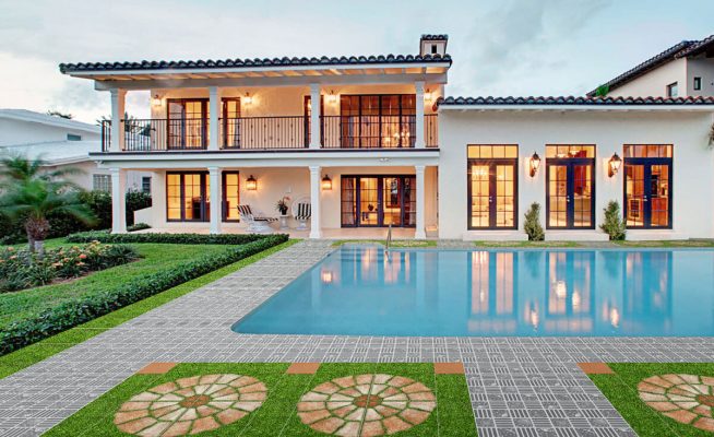 Gạch Lát Sân Vườn Đồng Tâm 4040GREENERY003