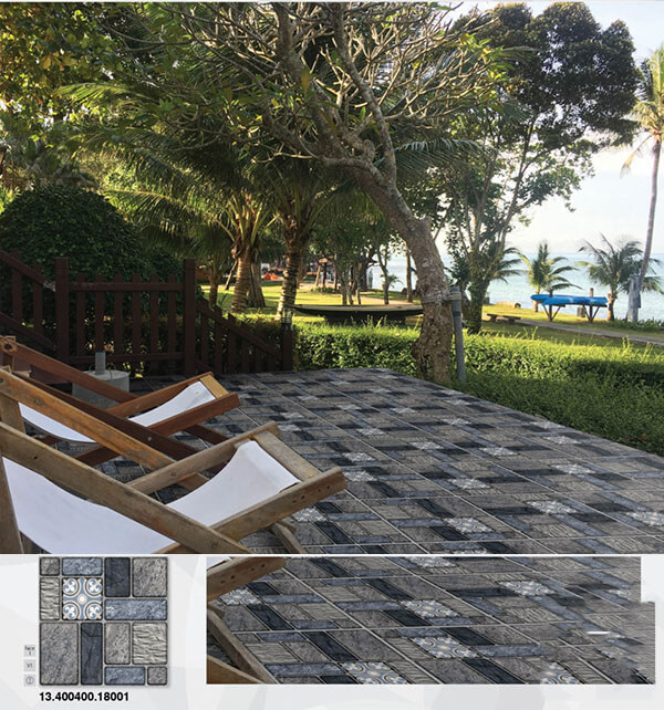 Gạch Lát Sân Vườn PRIME 40x40 18001