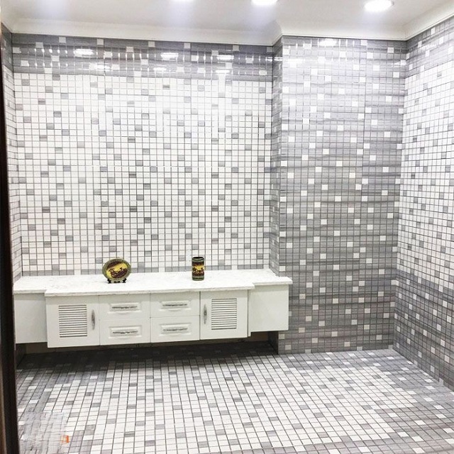 Gạch mosaic phòng tắm độc đáo