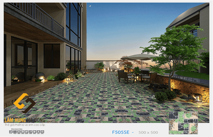 Gạch Lát Sân Ý MỸ 50x50 F503SE - Mang trọn bầu trời cảm xúc đến không gian nhà bạn