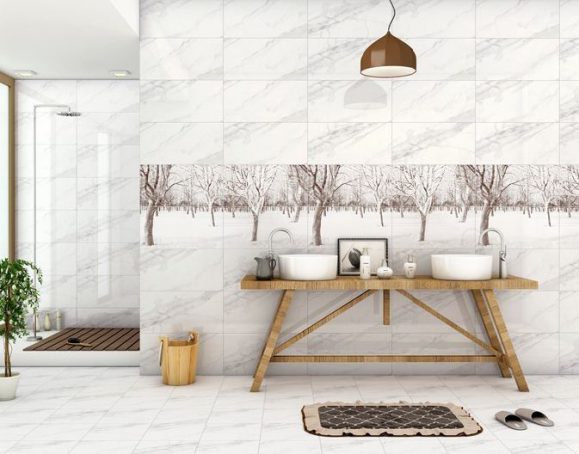 Gạch ốp lát nhập khẩu mẫu mã đa dạng, hoạ tiết độc đáo