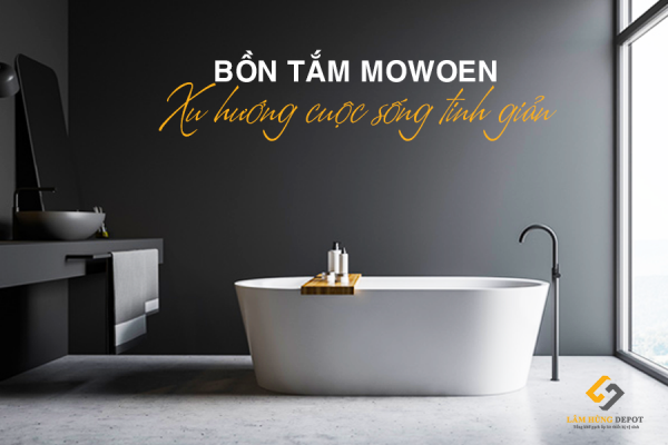 Bồn tắm hiện đại giúp bạn thư giãn đắm chìm vào cơn mê