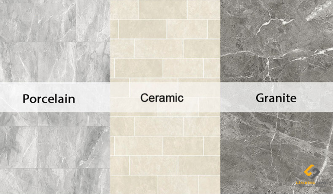 TƯ VẤN: Sự khác nhau giữa gạch Ceramic, gạch Porcelain và gạch ...