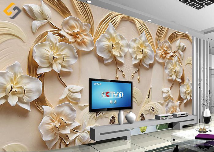 Gạch 3D thể hiện sự sang trọng và đẳng cấp cho căn phòng