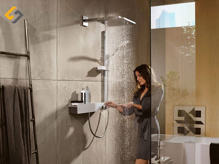 Sen tắm hiện đại với nhiều chế độ tạo sự thoải mái khi sử dụng