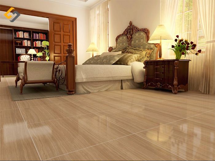 Gạch chất lượng cao hạn chế mài mòn, không bị phai màu sau thời gian sử dụng.
