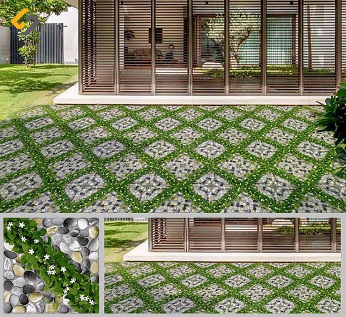 Tạo sự phá cách với mẫu gạch sân vườn cho không gian sống