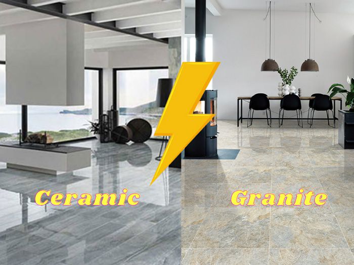 Phân biệt Gạch ceramic và granite qua những tiêu chí nào?