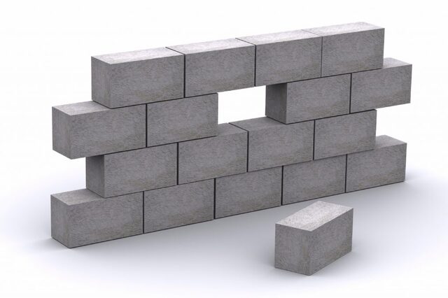 Gạch block sử dụng phổ biến trong ngành xây dựng