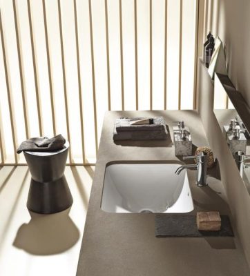 Nâng tầm vẻ đẹp cho phòng tắm với lavabo âm bàn Inax