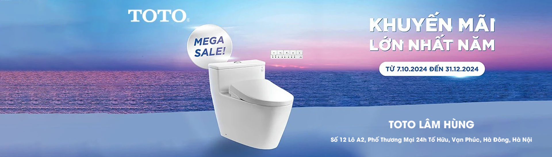 TOTO mega sale 2024