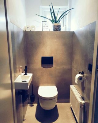 Mẫu phòng tắm lát gạch khổ 60cm